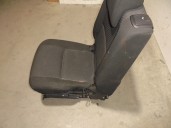 Recambio de asientos trasero derecho para toyota verso 2.0 d-4d cat referencia OEM IAM TELA NEGRA Y GRIS 5 PUERTAS