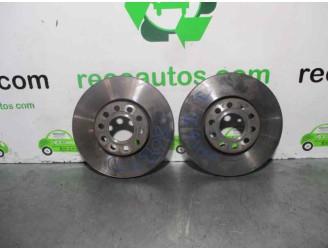 Recambio de disco freno delantero para audi a4 berlina (b5) 2.4 v6 30v referencia OEM IAM 