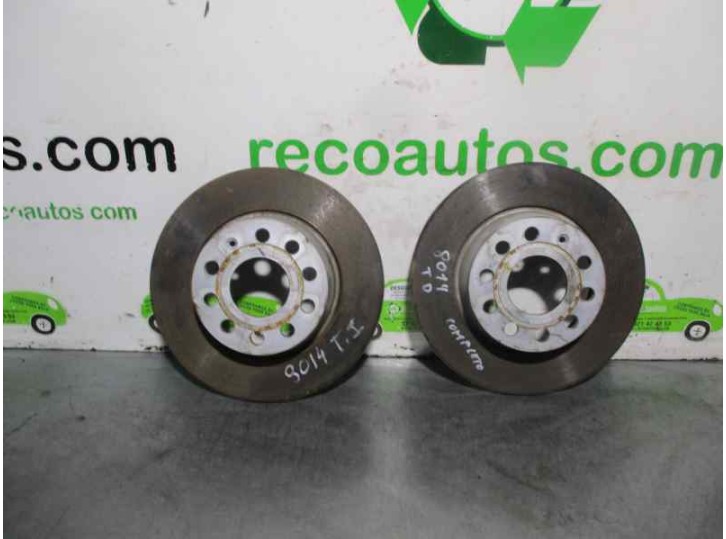 Recambio de disco freno trasero para audi a3 (8v) 1.6 tdi referencia OEM IAM 