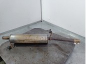 Replacement rear exhaust pipe for Opel Corsa E Selective OEM IAM reference 13263395 39120110 