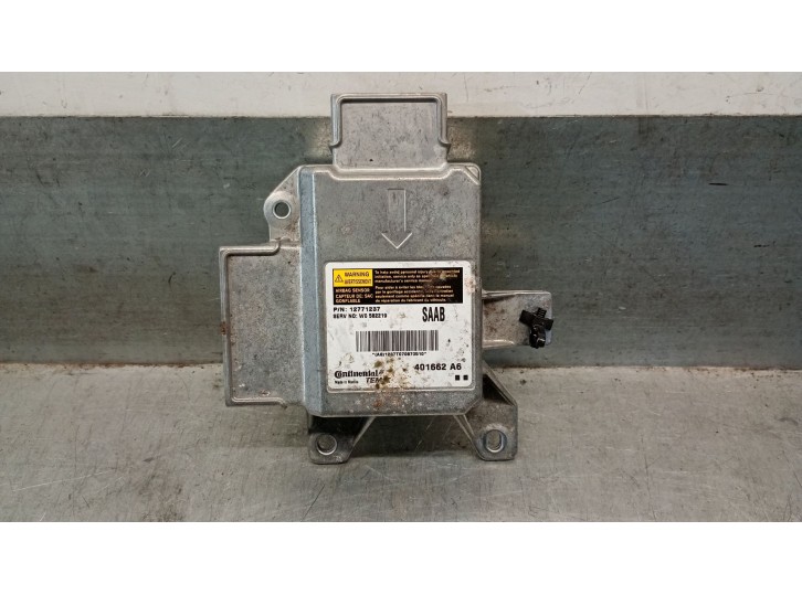 Replacement airbag control unit for Saab 9-3 Station Wagon (E50) 1.9 TID OEM IAM reference 12771237 CONTINENTAL