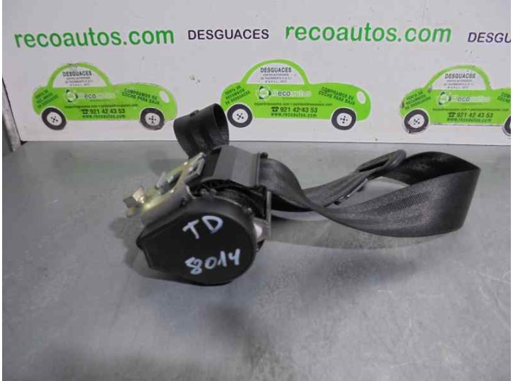 Recambio de cinturon seguridad trasero derecho para audi a3 (8v) 1.6 tdi referencia OEM IAM   5 PUERTAS