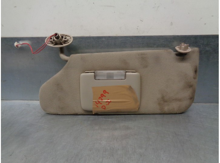 Recambio de parasol izquierdo para chrysler jeep cherokee (kj) 2.8 crd cat referencia OEM IAM 55361230AA  