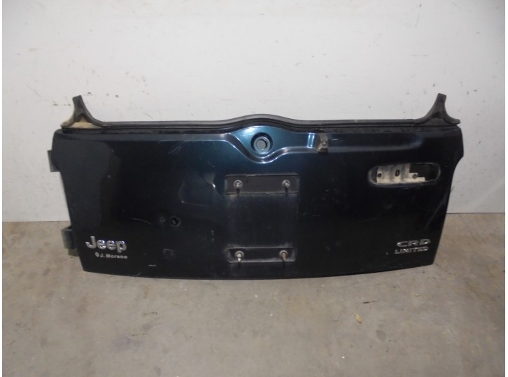 Replacement rear tailgate for Chrysler Jeep Cherokee (KJ) 2.8 CRD CAT OEM IAM reference 55176934AH TEAL BLUE 5 DOORS