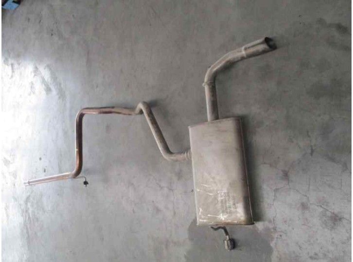 Recambio de tubo escape trasero para audi a3 (8v) 1.6 tdi referencia OEM IAM CESTA 1