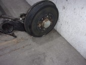 Recambio de puente trasero para opel corsa e selective referencia OEM IAM 402136 TAMBOR 4 AGUJEROS BURRA 17