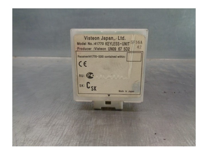 Recambio de centralita cierre para ford ranger (eq) 2.5 12v td cat referencia OEM IAM UN09675D2  