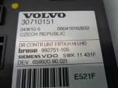 Recambio de elevalunas delantero izquierdo para volvo v50 familiar 2.0 diesel cat referencia OEM IAM 30710151 46 PINES 5 PUERTAS