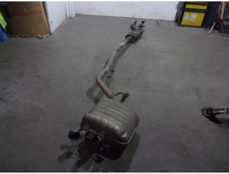 Recambio de tubo escape trasero para bmw serie 7 (e65/e66) 3.0 turbodiesel cat referencia OEM IAM 18317789701 7789700 2048551002