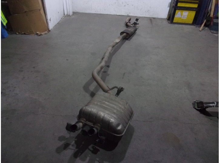 Recambio de tubo escape trasero para bmw serie 7 (e65/e66) 3.0 turbodiesel cat referencia OEM IAM 18317789701 7789700 2048551002