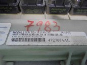 Recambio de modulo electronico para chrysler voyager (rg) 2.5 crd cat referencia OEM IAM 4727074AE 
