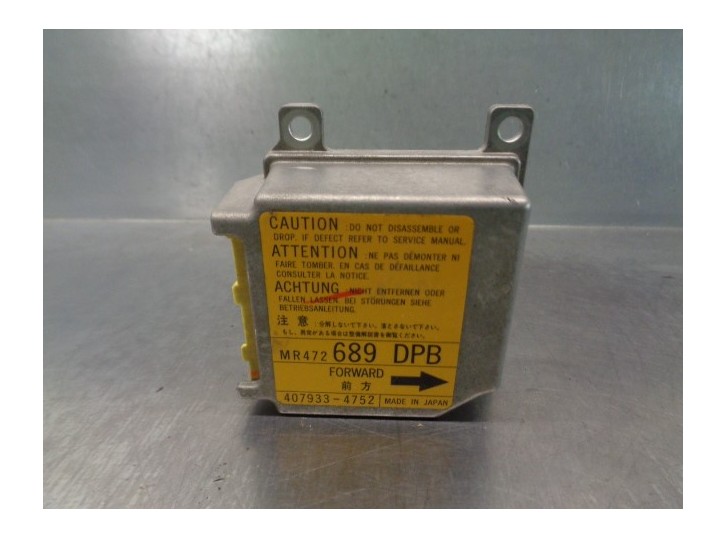 Recambio de centralita airbag para mitsubishi space wagon (n80/n90) 2.4 gdi cat referencia OEM IAM MR472689 4079334752 