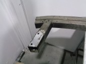 Rear bumper reinforcement replacement part for Audi A6 Saloon (4F2) OEM IAM reference 4F0807313D ALUMINUM 4 DOORS