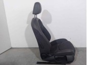 Replacement front right seat for SEAT León (5F1) 1.4 16v TSI OEM IAM reference 5F0881375L BLACK FABRIC AND LEATHER 5 DOOR