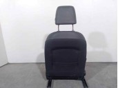 Replacement right front seat for Seat Leon (5F1) 1.4 16V TSI OEM IAM reference 5F0881375L BLACK FABRIC AND LEATHER 5 DOOR