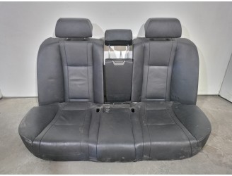 Recambio de asientos traseros para bmw serie 7 (e65/e66) 3.0 turbodiesel cat referencia OEM IAM 52207035019 CUERO NEGRO 4 PUERTA