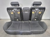 Recambio de asientos traseros para bmw serie 7 (e65/e66) 3.0 turbodiesel cat referencia OEM IAM 52207035019 CUERO NEGRO 4 PUERTA