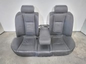 Recambio de asientos traseros para bmw serie 7 (e65/e66) 3.0 turbodiesel cat referencia OEM IAM 52207035019 CUERO NEGRO 4 PUERTA