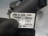 Recambio de cinturon seguridad delantero derecho para bmw serie 7 (e65/e66) 3.0 turbodiesel cat referencia OEM IAM 8266744 CON P