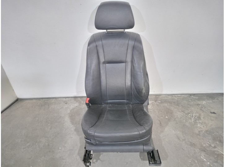 Recambio de asiento delantero izquierdo para bmw serie 7 (e65/e66) 3.0 turbodiesel cat referencia OEM IAM 52107015308 CUERO NEGR