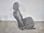 Recambio de asiento delantero izquierdo para bmw serie 7 (e65/e66) 3.0 turbodiesel cat referencia OEM IAM 52107015308 CUERO NEGR