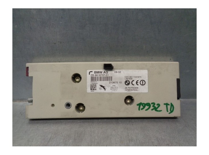 Recambio de amplificador para bmw serie 7 (e65/e66) 3.0 turbodiesel cat referencia OEM IAM 6918737 21367510 