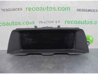 Recambio de pantalla multifuncion para bmw serie 5 lim. (f10) 520i referencia OEM IAM 65509266381  