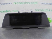 Recambio de pantalla multifuncion para bmw serie 5 lim. (f10) 520i referencia OEM IAM 65509266381 