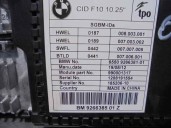 Recambio de pantalla multifuncion para bmw serie 5 lim. (f10) 520i referencia OEM IAM 65509266381 