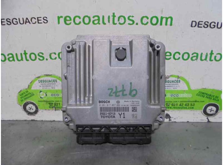 Recambio de centralita motor uce para toyota auris 1.4 turbodiesel cat referencia OEM IAM 8966102E20 0281017097 BOSCH