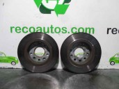 Replacement rear brake disc for Volkswagen Golf V saloon (1K1) 2.0 TDI OEM IAM reference 