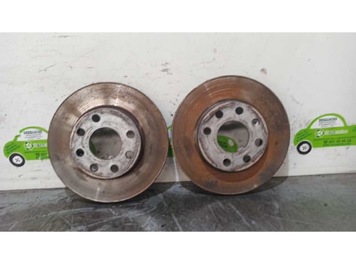Recambio de disco freno delantero para opel combo (corsa b) 1.7 diesel referencia OEM IAM 