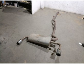 Recambio de tubo escape trasero para volvo v60 i (155) d3 / d4 referencia OEM IAM 645970 31372848 