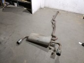 Recambio de tubo escape trasero para volvo v60 i (155) d3 / d4 referencia OEM IAM 645970 31372848 