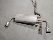 Recambio de tubo escape trasero para volvo v60 i (155) d3 / d4 referencia OEM IAM 645970 31372848 