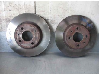 Recambio de disco freno delantero para fiat punto berlina (188) 1.9 diesel eco referencia OEM IAM 71738373  