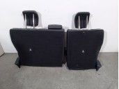 Recambio de asientos traseros para peugeot 2008 (p1) gt line referencia OEM IAM 4998860 CUERO Y TELA NEGRA 5 PUERTAS