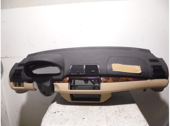 Recambio de salpicadero para bmw x5 (e53) referencia OEM IAM NEGRO Y BEIGE 