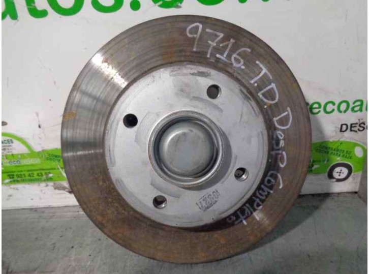 Recambio de mangueta trasera derecha para citroën c3 1.2 12v e-thp / puretech referencia OEM IAM 10527 