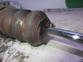 Recambio de amortiguador trasero izquierdo para seat ibiza (6l1) 1.9 sdi referencia OEM IAM 6Q0512011BJ 