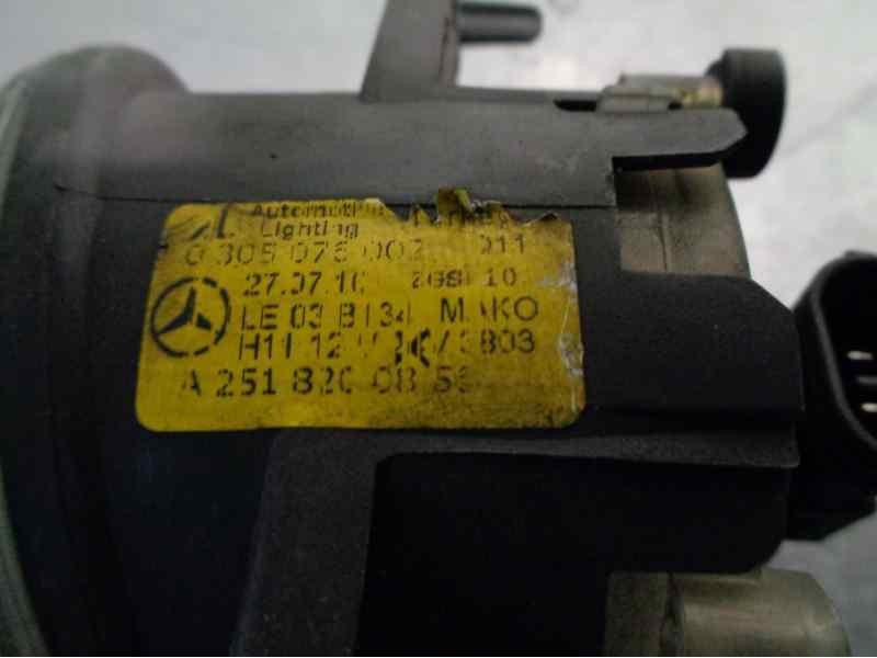Recambio de faro antiniebla derecho para mercedes-benz clase b (w245) 180 cdi (245.207) referencia OEM IAM 2518200856  