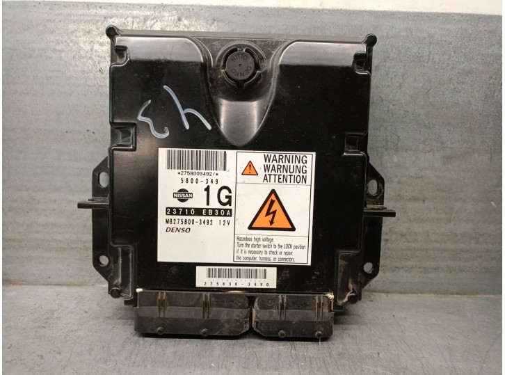 Replacement engine control unit (ECU) for Nissan Pathfinder (R51) 2.5 dCi diesel cat OEM IAM reference 23710EB30A MB2758003492