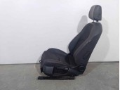 Recambio de asiento delantero izquierdo para seat leon (5f1) 1.4 16v tsi referencia OEM IAM 5F0881375L TELA Y CUERO NEGRO 5 PUER