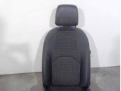 Recambio de asiento delantero izquierdo para seat leon (5f1) 1.4 16v tsi referencia OEM IAM 5F0881375L TELA Y CUERO NEGRO 5 PUER
