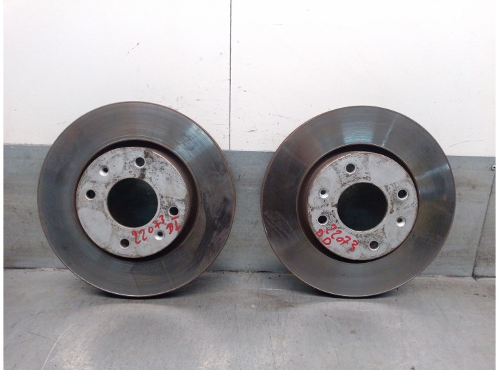 Recambio de disco freno delantero para kia magentis i (gd, ms) 2.0 referencia OEM IAM 517123C100 517123C100 