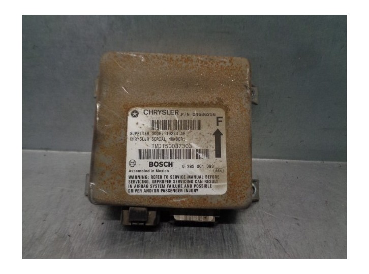Recambio de centralita airbag para chrysler voyager (gs) 3.8 v6 cat referencia OEM IAM 04686256 0285001093 BOSCH