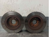 Recambio de disco freno trasero para kia shuma ii 1.6 cat referencia OEM IAM   