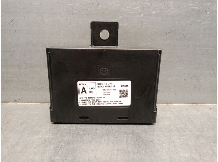 Recambio de modulo confort para mazda 3 hatchback (bp) 2.0 skyactiv-g m hybrid referencia OEM IAM BCKA675L0G 