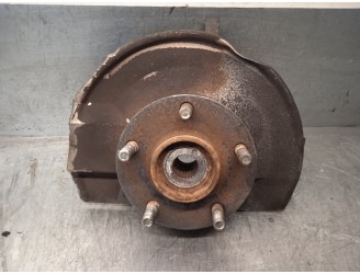 Replacement front left steering knuckle for Mitsubishi Outlander (CU0W) 2.4 4WD OEM IAM reference MR491326 
