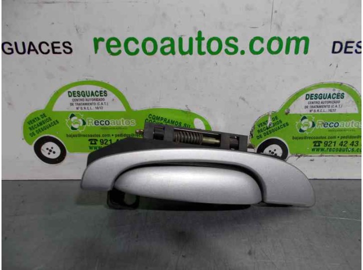 Replacement left rear exterior door handle for Jaguar S-Type 3.0 V6 24V CAT OEM IAM reference XR83624HGF 4 DOORS